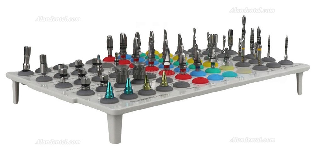Universal Implant Taper Surgical Kit Guide Twist Drills Instruments Hiossen OSSTEM Style